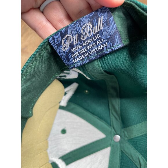 Pit Bull Mens Custom Green Bay Packers Snap Back Hat One Size NFL Football NWT - Picture 6 of 6